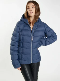 Faina Damen gesteppte Winterjacke in marine