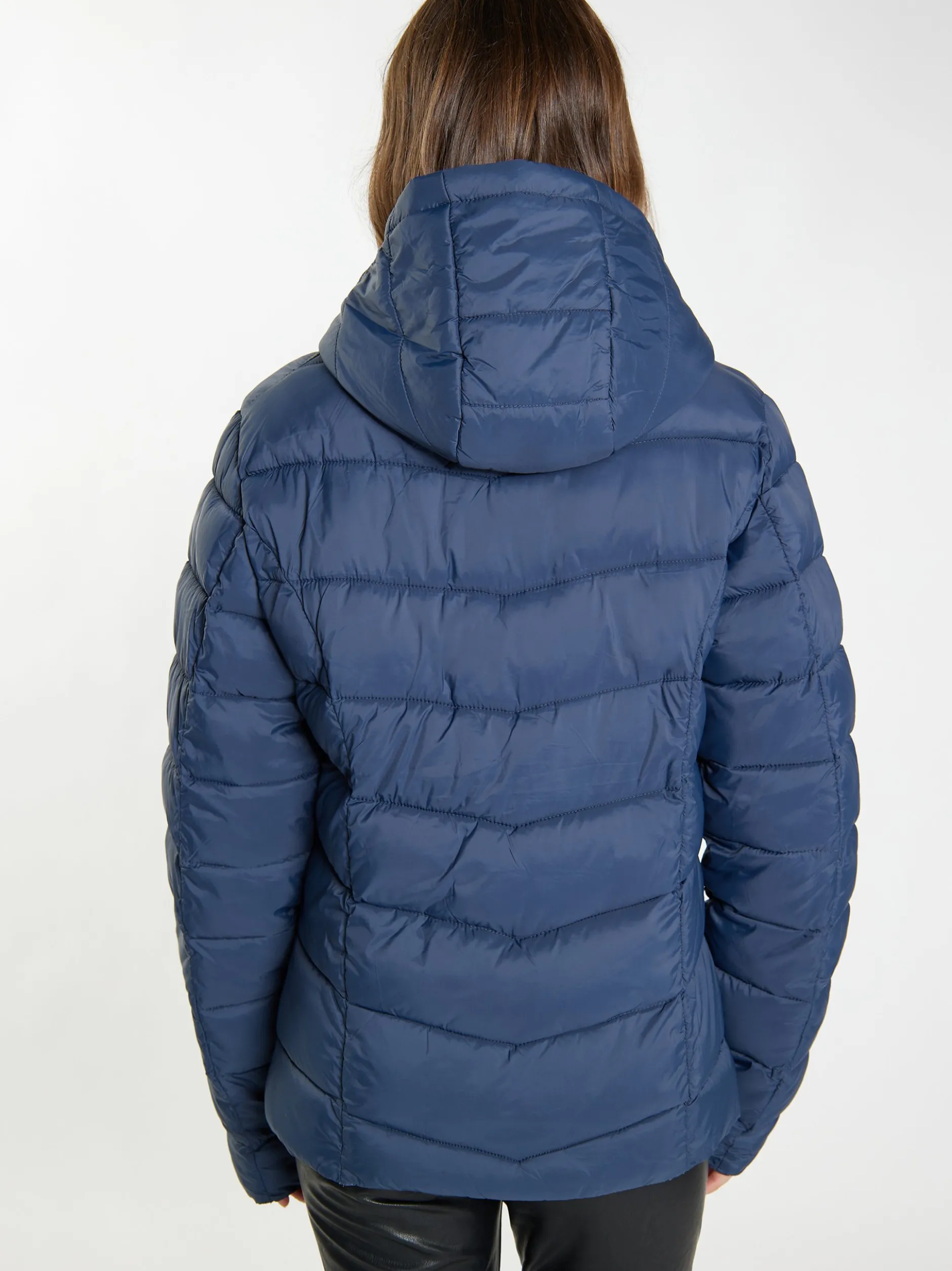 Faina Damen gesteppte Winterjacke in marine