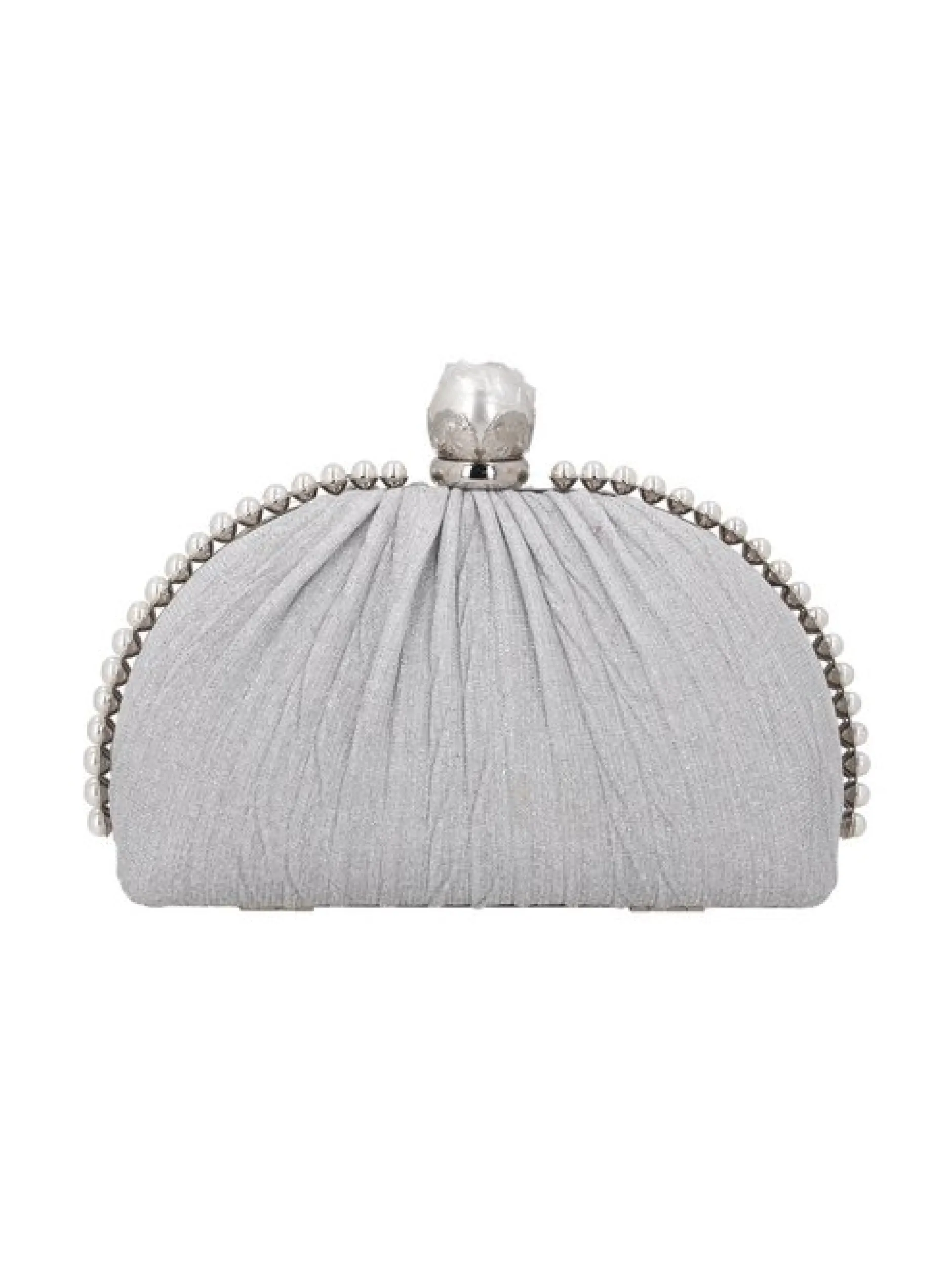 Faina Damen Handtasche in silber