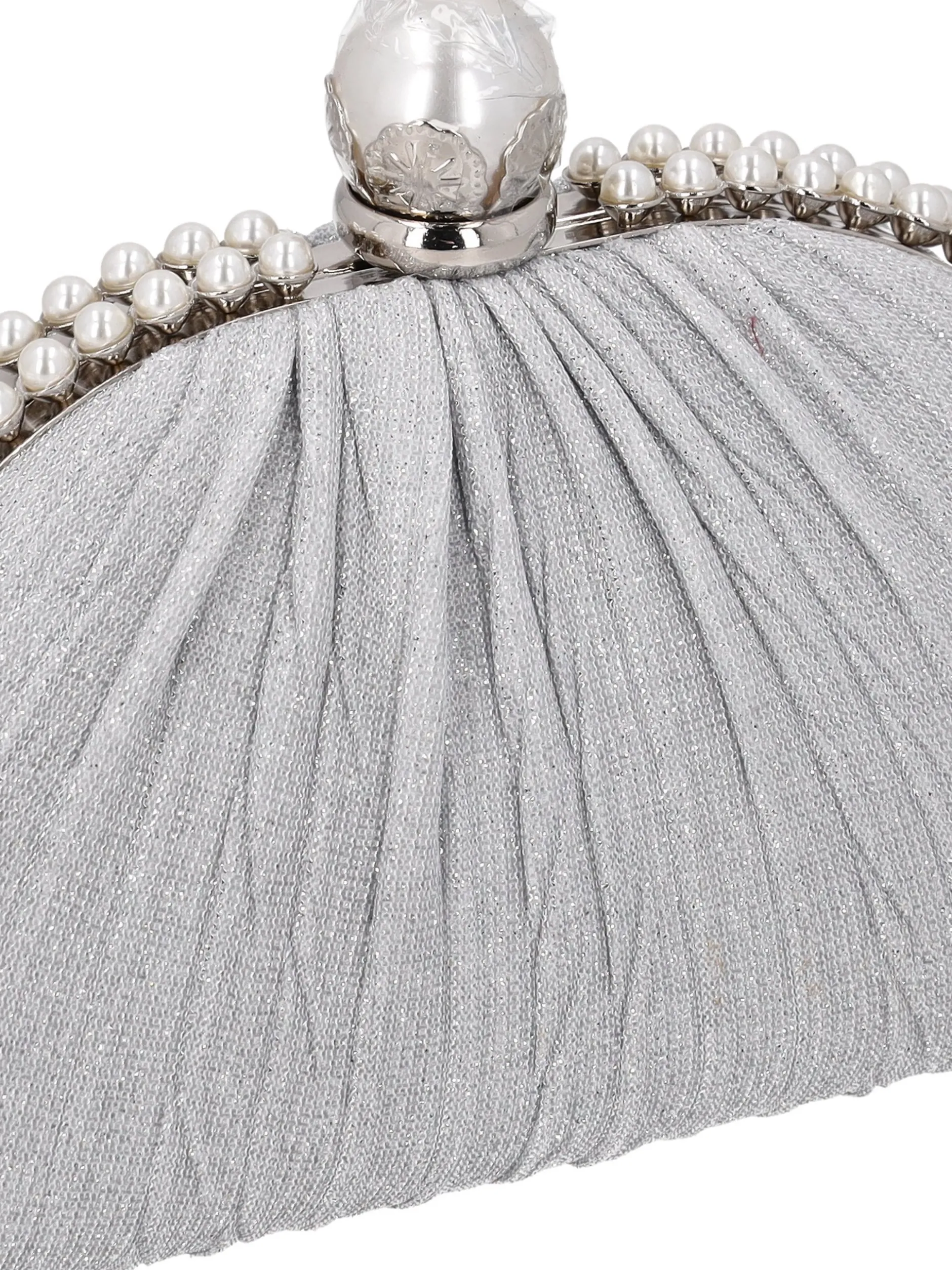 Faina Damen Handtasche in silber