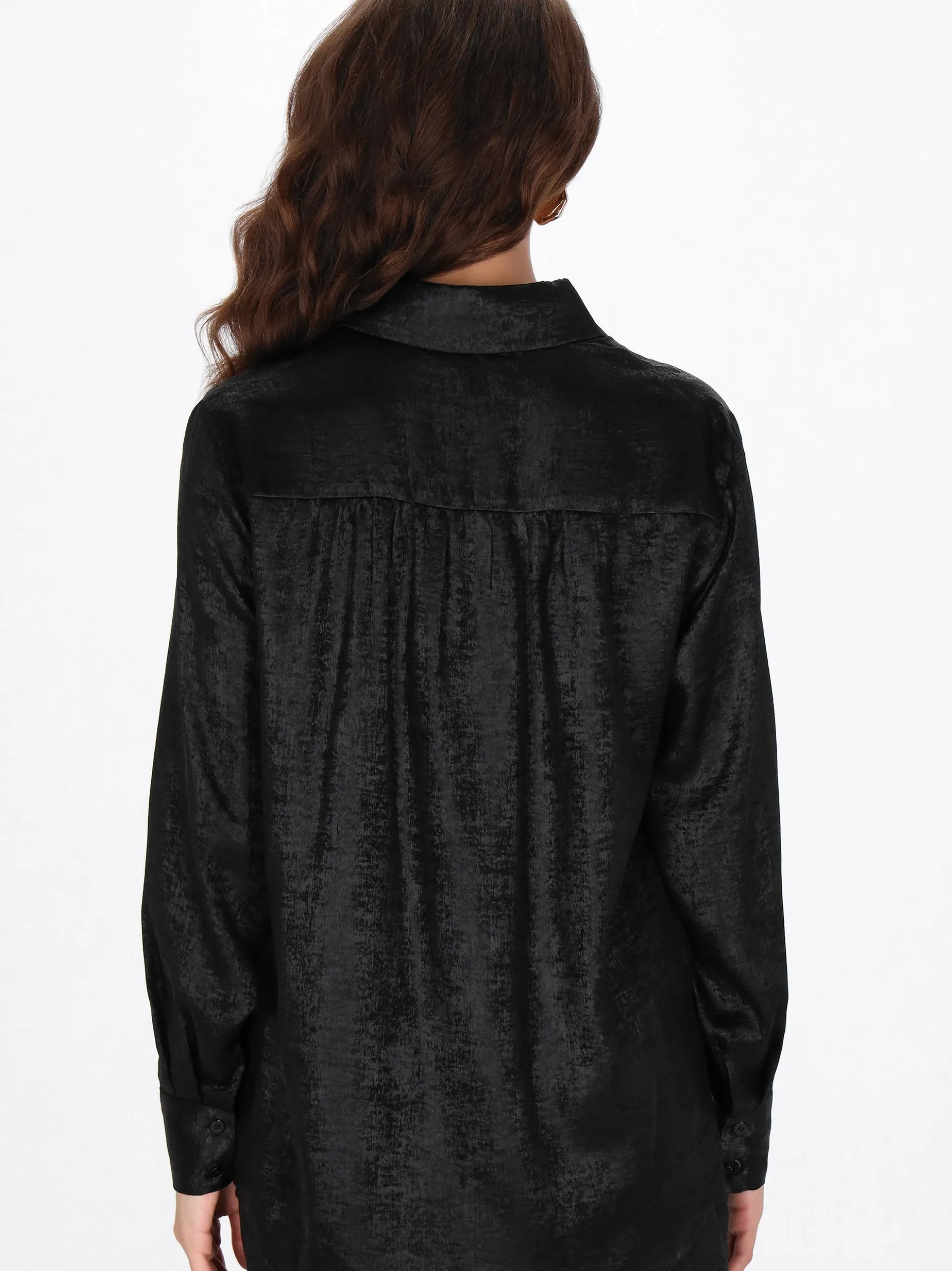 Faina Damen Hemd in schwarz