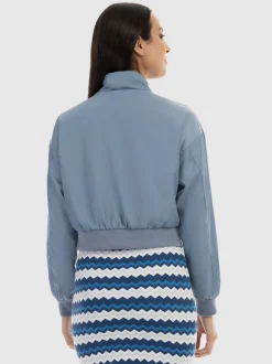 Faina Damen Jacke in blau