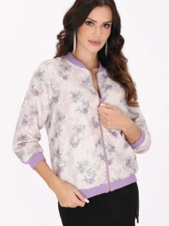 Faina Damen Jacke in lila