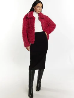 Faina Damen Jacke in pink