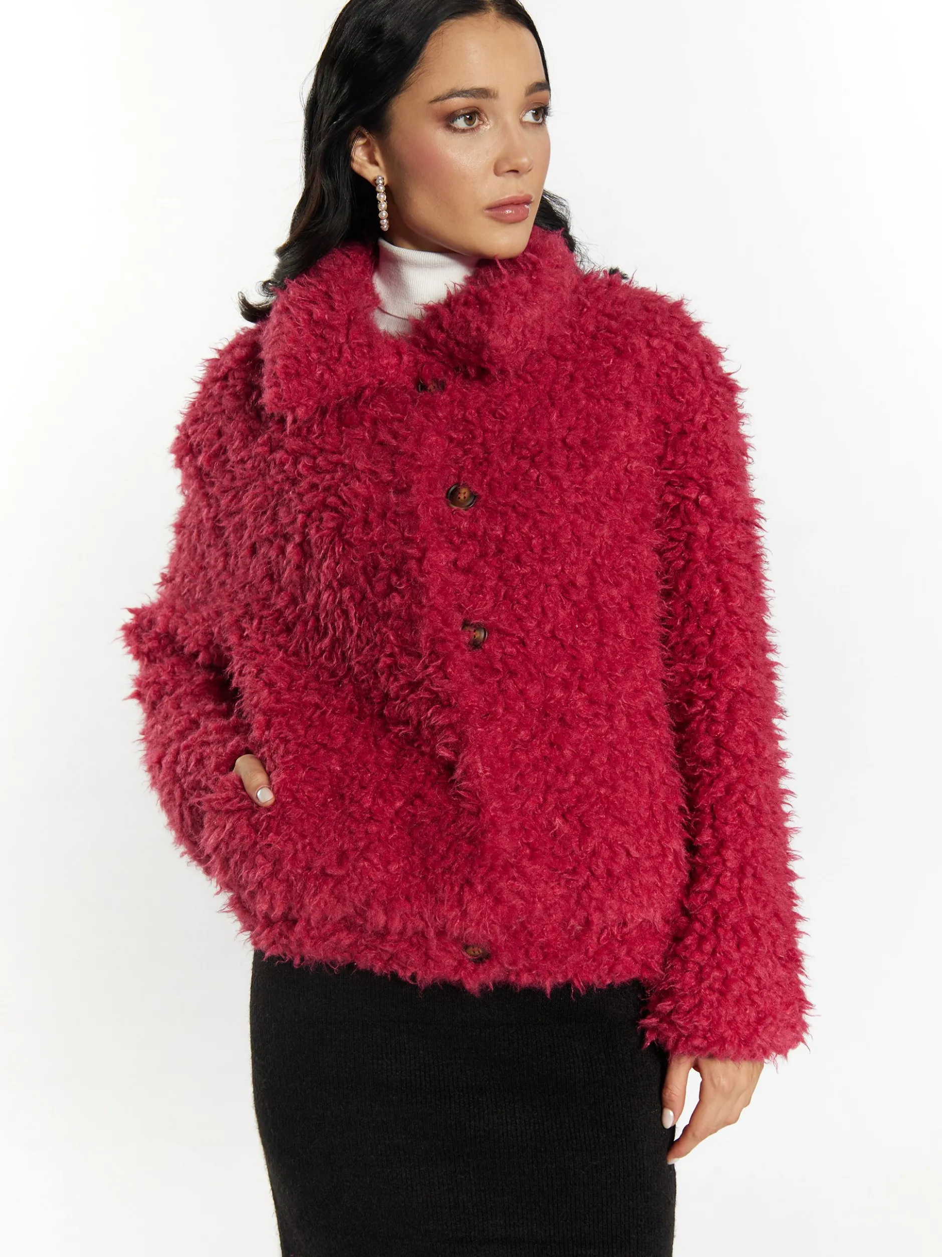 Faina Damen Jacke in pink