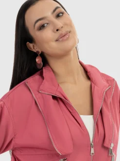 Faina Damen Jacke in rosa