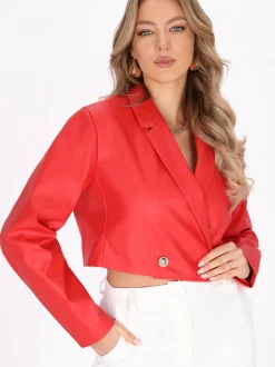 Faina Damen Jacke in rot