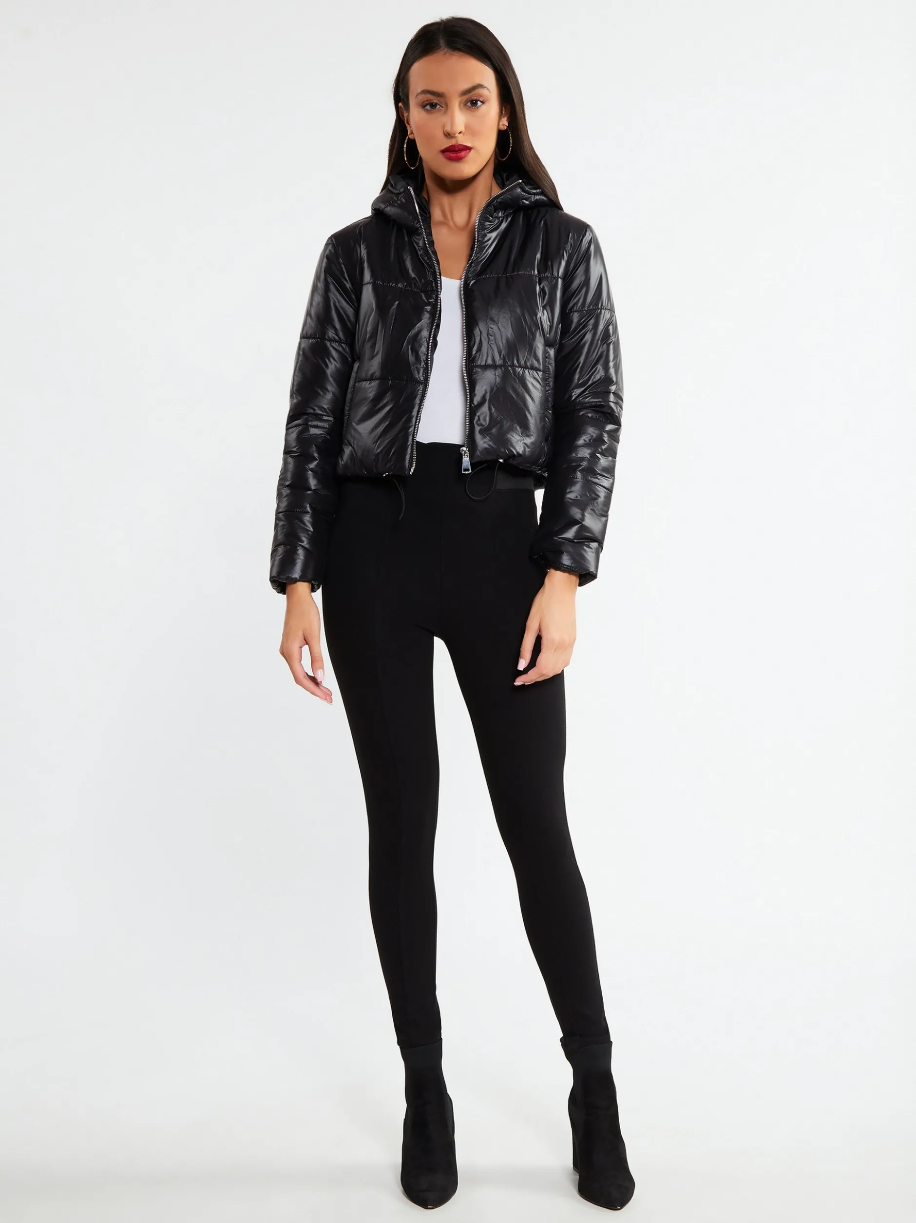 Faina Damen Jacke in schwarz