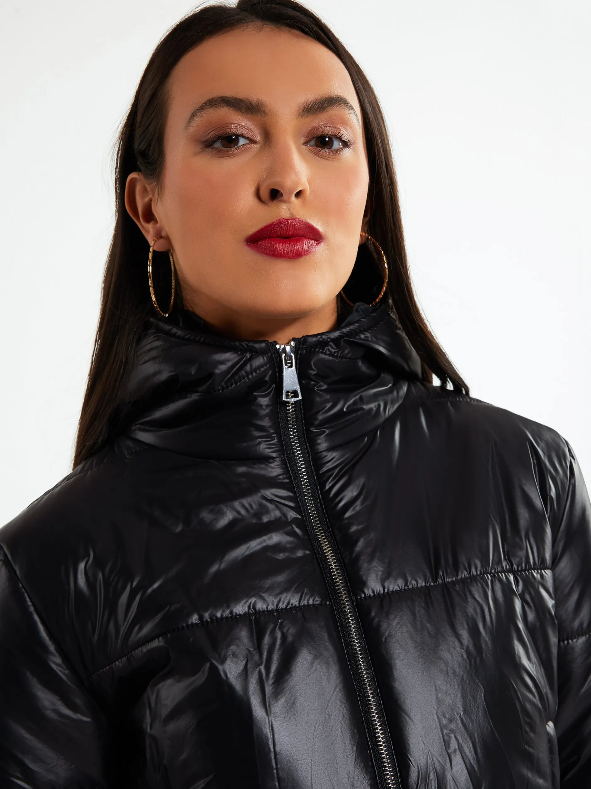 Faina Damen Jacke in schwarz