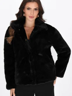 Faina Damen Jacke in schwarz