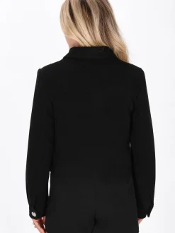 Faina Damen Jacke in schwarz