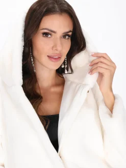 Faina Damen Jacke in weiß
