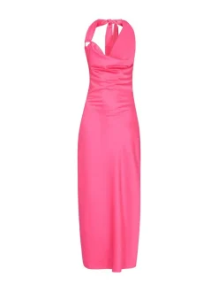 Faina Damen Kleid in pink - Länge: mittel