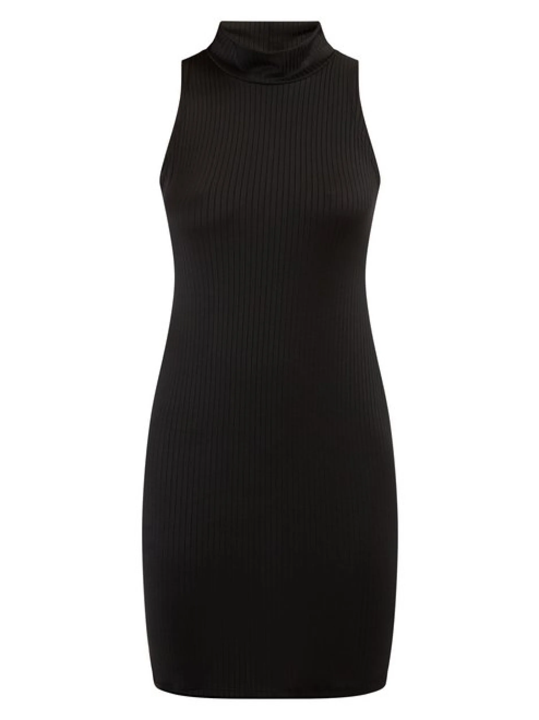 Faina Damen Kleid in schwarz - Länge: kurz