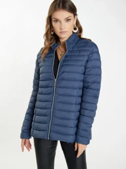 Faina Damen leichte Steppjacke in marine