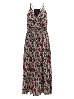Faina Damen Maxikleid in mehrfarbig - Länge: mittel