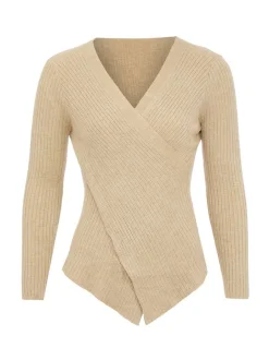 Faina Damen Pullover in beige