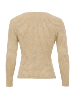 Faina Damen Pullover in beige