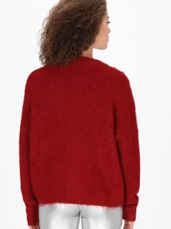 Faina Damen Pullover in rot
