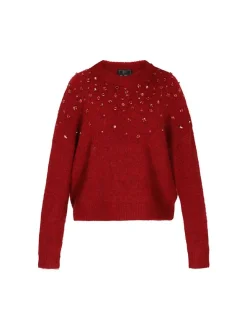 Faina Damen Pullover in rot