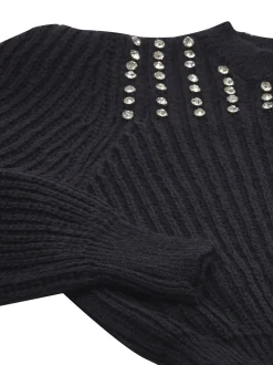 Faina Damen Pullover in schwarz