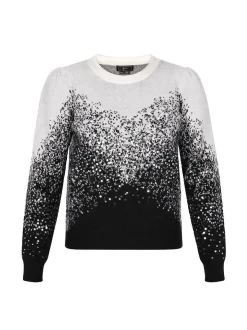Faina Damen Pullover in schwarz