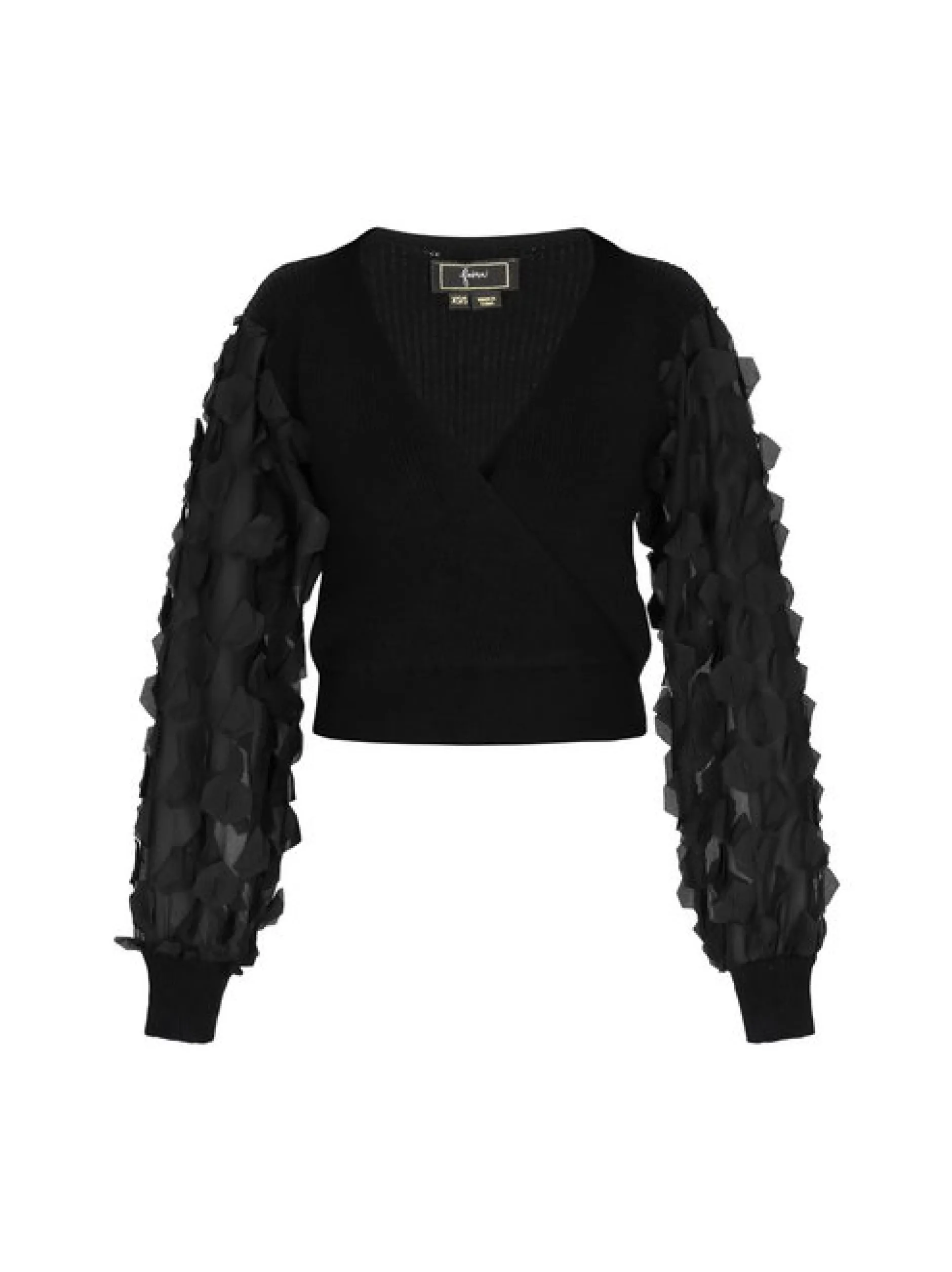 Faina Damen Pullover in schwarz