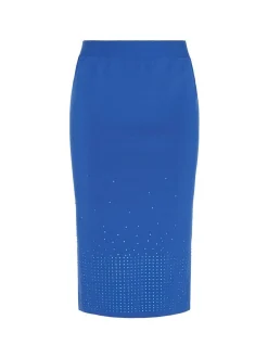Faina Damen Rock in blau