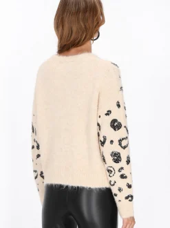 Faina Damen Strickjacke in beige