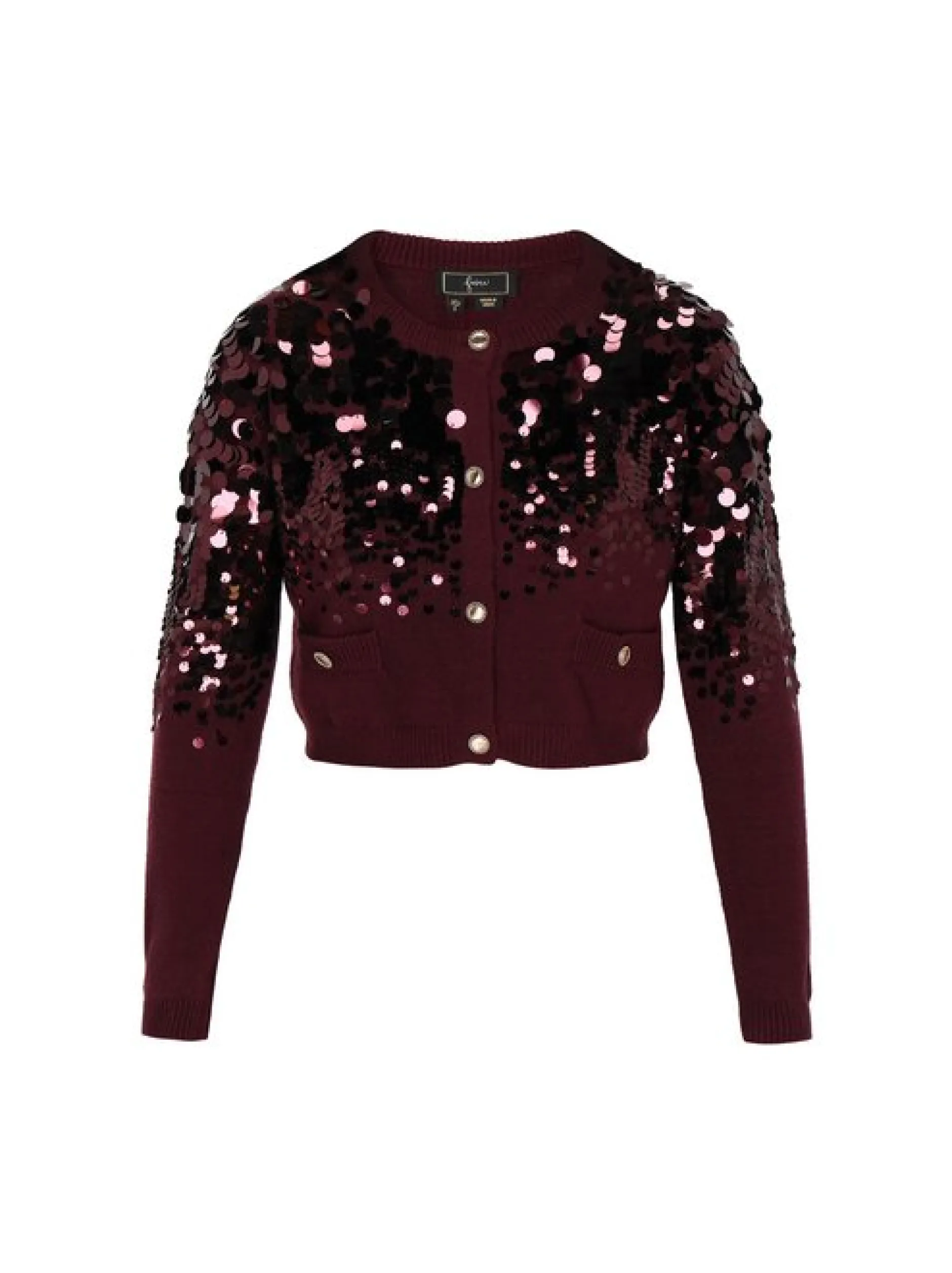 Faina Damen Strickjacke in bordeaux