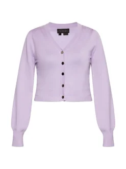 Faina Damen Strickjacke in lila