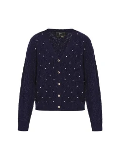 Faina Damen Strickjacke in marine
