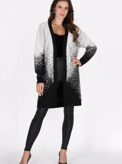 Faina Damen Strickjacke in weiß