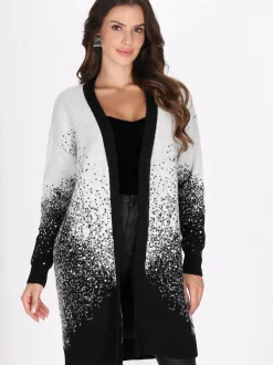 Faina Damen Strickjacke in weiß