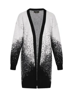 Faina Damen Strickjacke in weiß