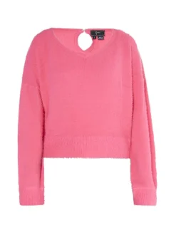 Faina Damen Strickpullover in pink