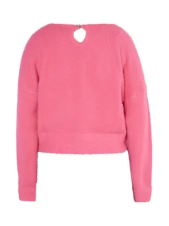 Faina Damen Strickpullover in pink