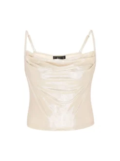 Faina Damen Top in ecru