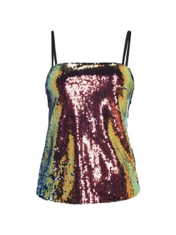 Faina Damen Top in mehrfarbig