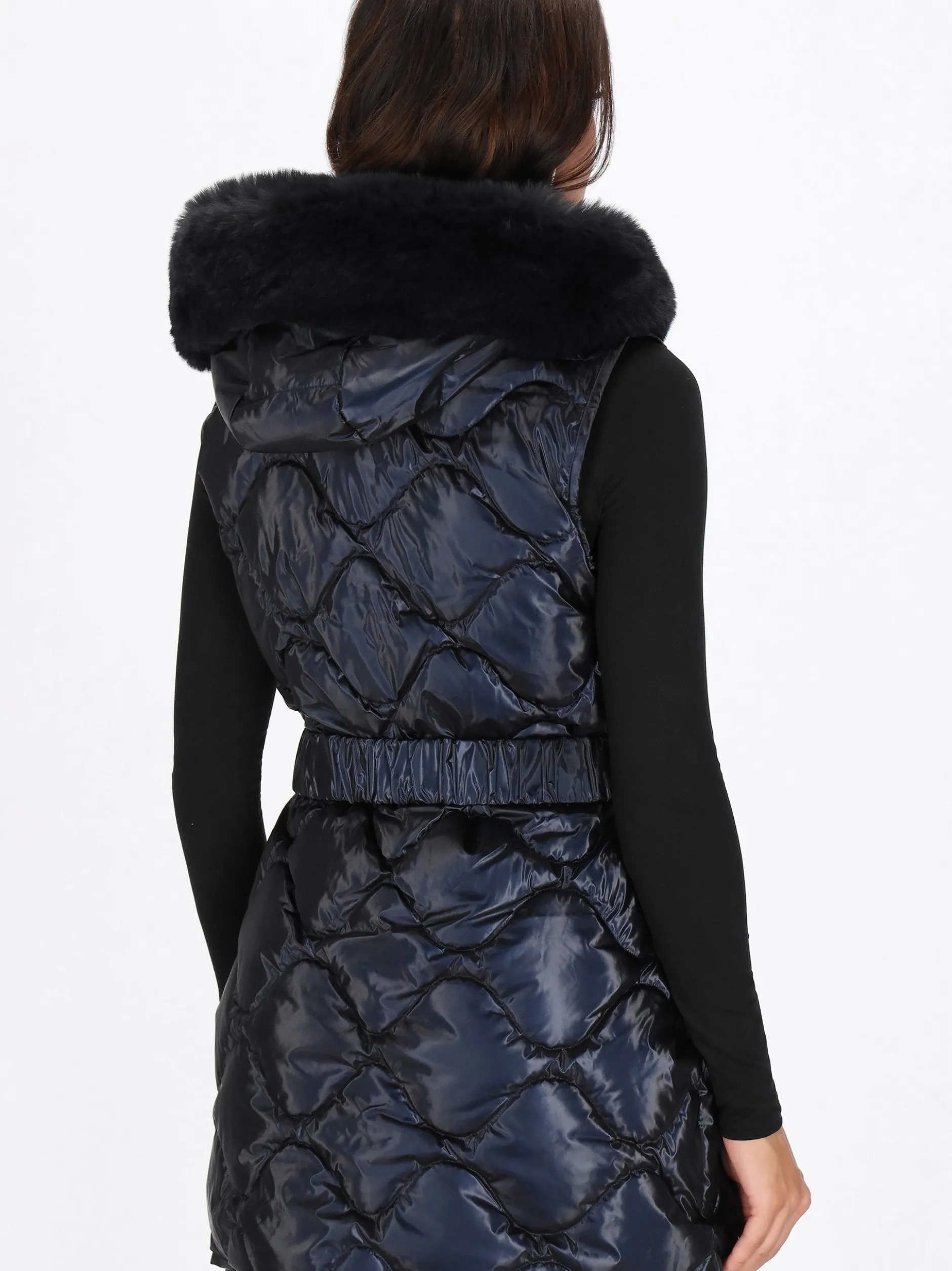 Faina Damen Weste in marine