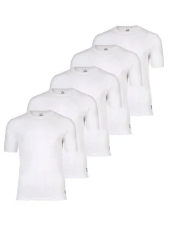 FC Barcelona Herren T-Shirts im 5er-Pack in weiß