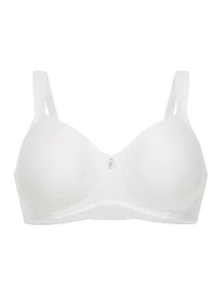 Felina Damen BH ohne Bügel Pure Balance in weiß