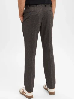 Finshley & Harding Herren Baukasten-Hose in anthrazit marine