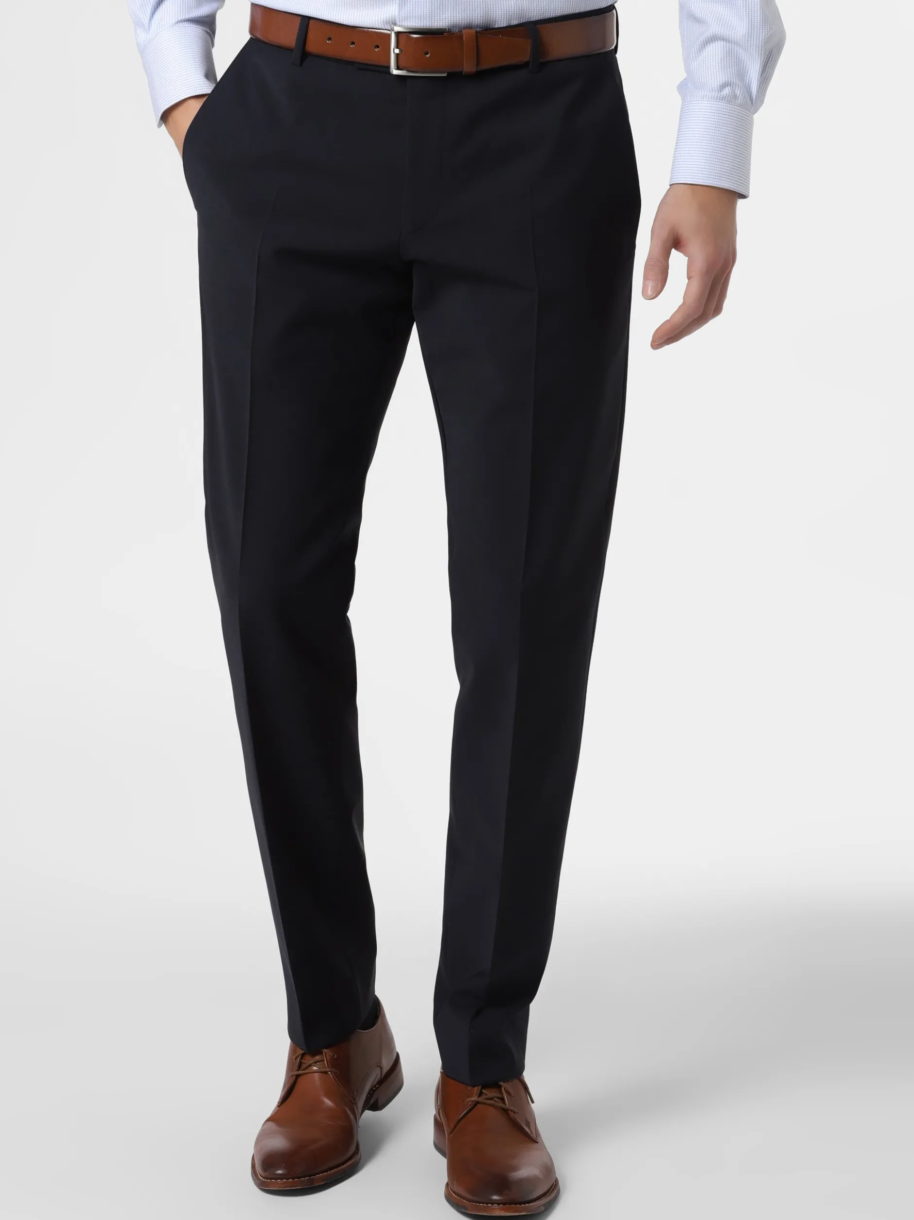 Finshley & Harding Herren Baukasten-Hose - Mitch in marine