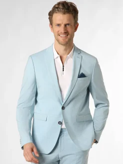 Finshley & Harding Herren Baukasten-Sakko - Oakland in hellblau