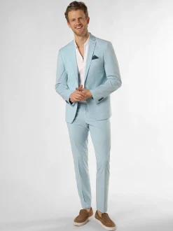 Finshley & Harding Herren Baukasten-Sakko - Oakland in hellblau