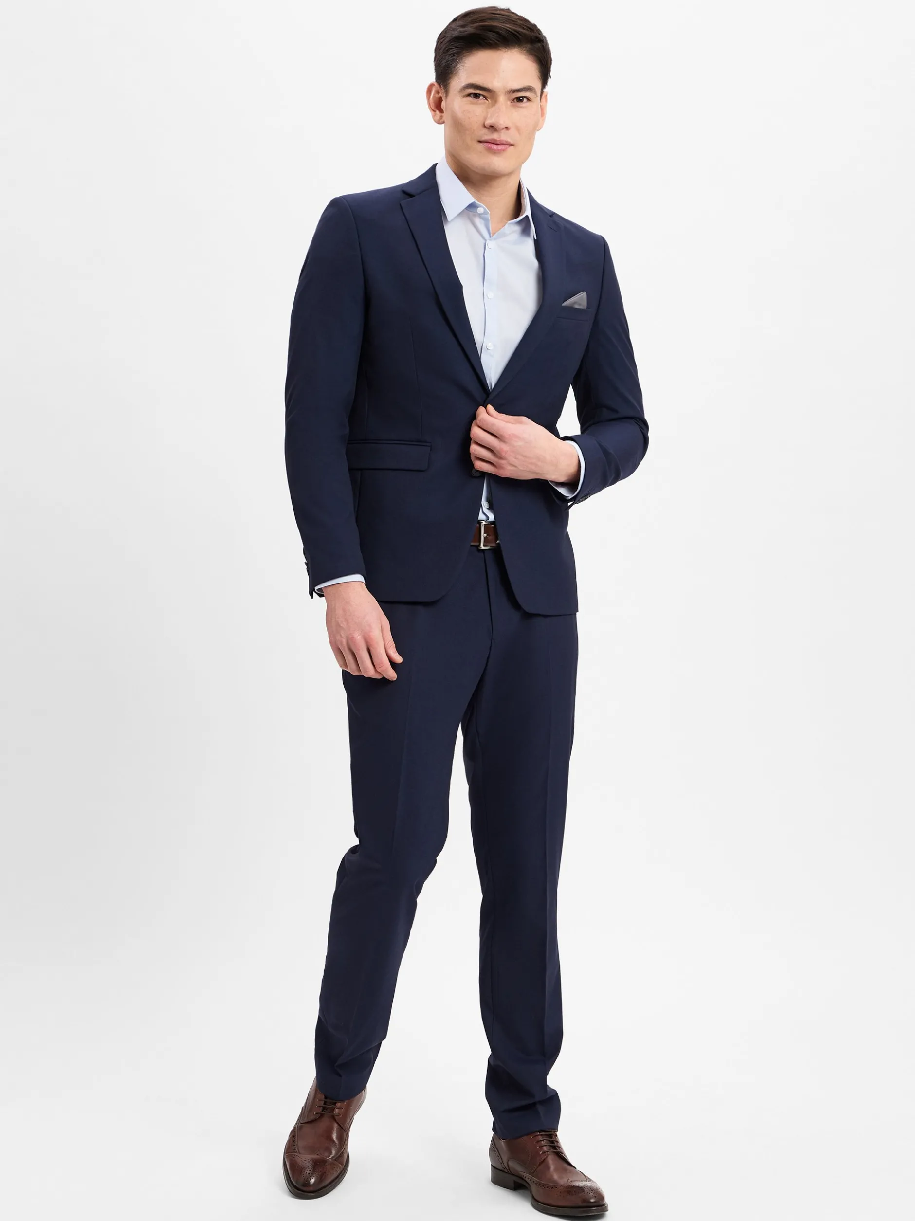 Finshley & Harding Herren Baukasten-Sakko - Oakland in marine