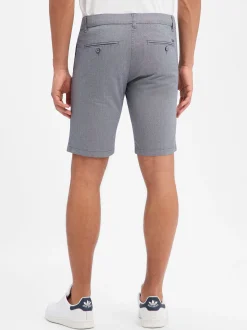 Finshley & Harding Herren Bermuda - Dylan in grau weiß