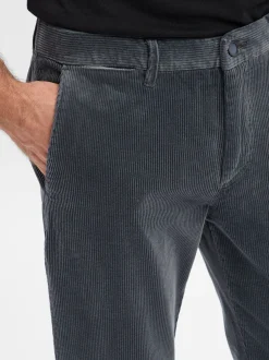 Finshley & Harding Herren Cordhose - Tyler in anthrazit