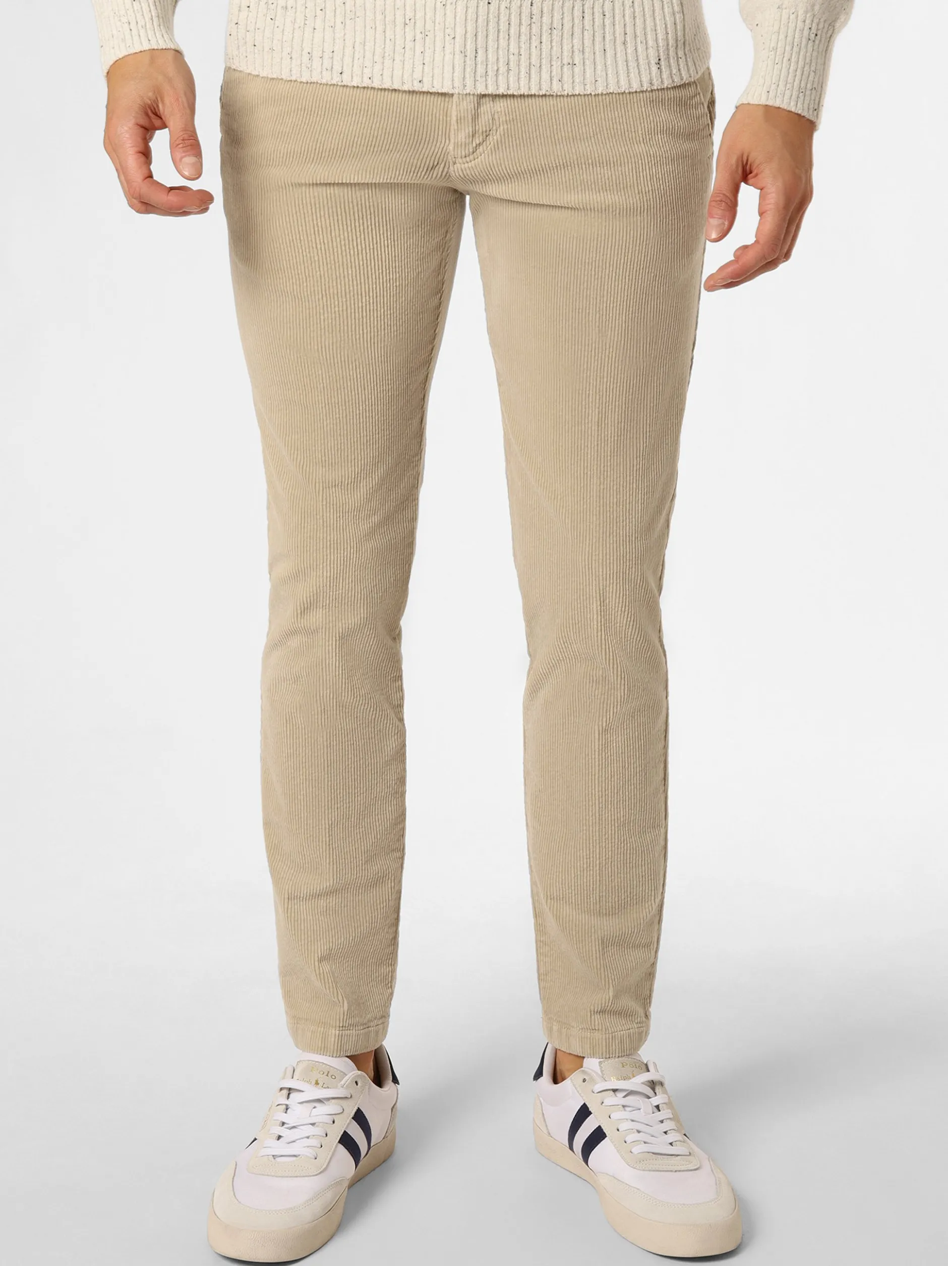 Finshley & Harding Herren Hose - Tyler in ecru